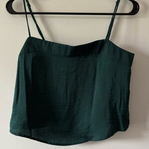 Women’s Small Kendall and Kylie Green Holiday Party Sleeveless Tank Top